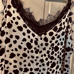 Anthropologie Slip Dress with deep V in back